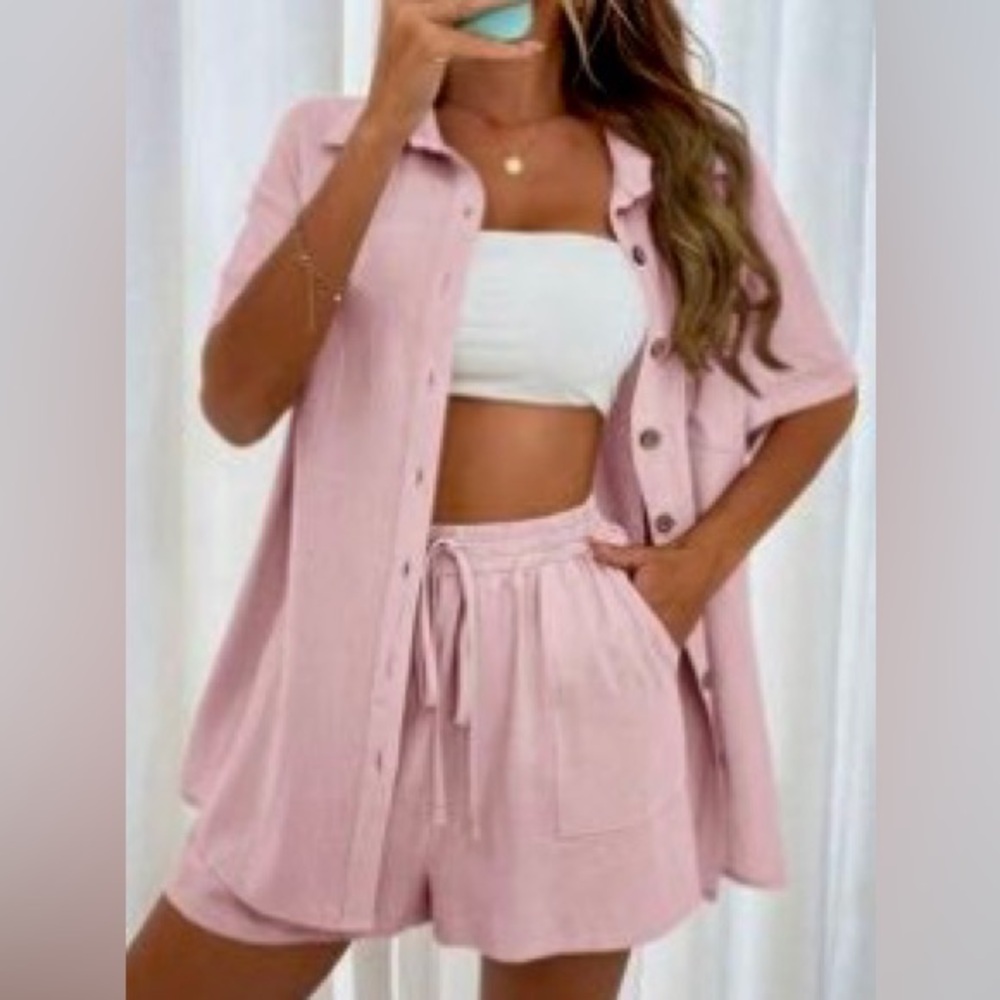 Pink two-piece set 💕